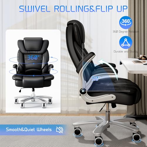 Brown Leather High Back Executive Office Chair C63624