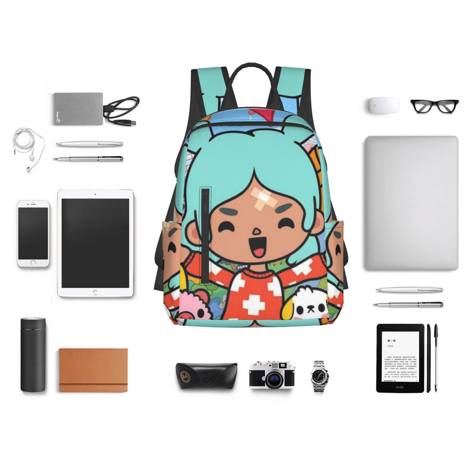 Lightweight Unisex Backpack K91084