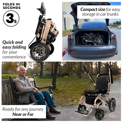 Foldable Lightweight Electric Wheelchair Y206