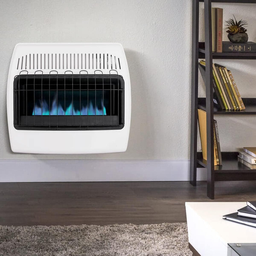 White Propane Natural Gas Wall Heater N720