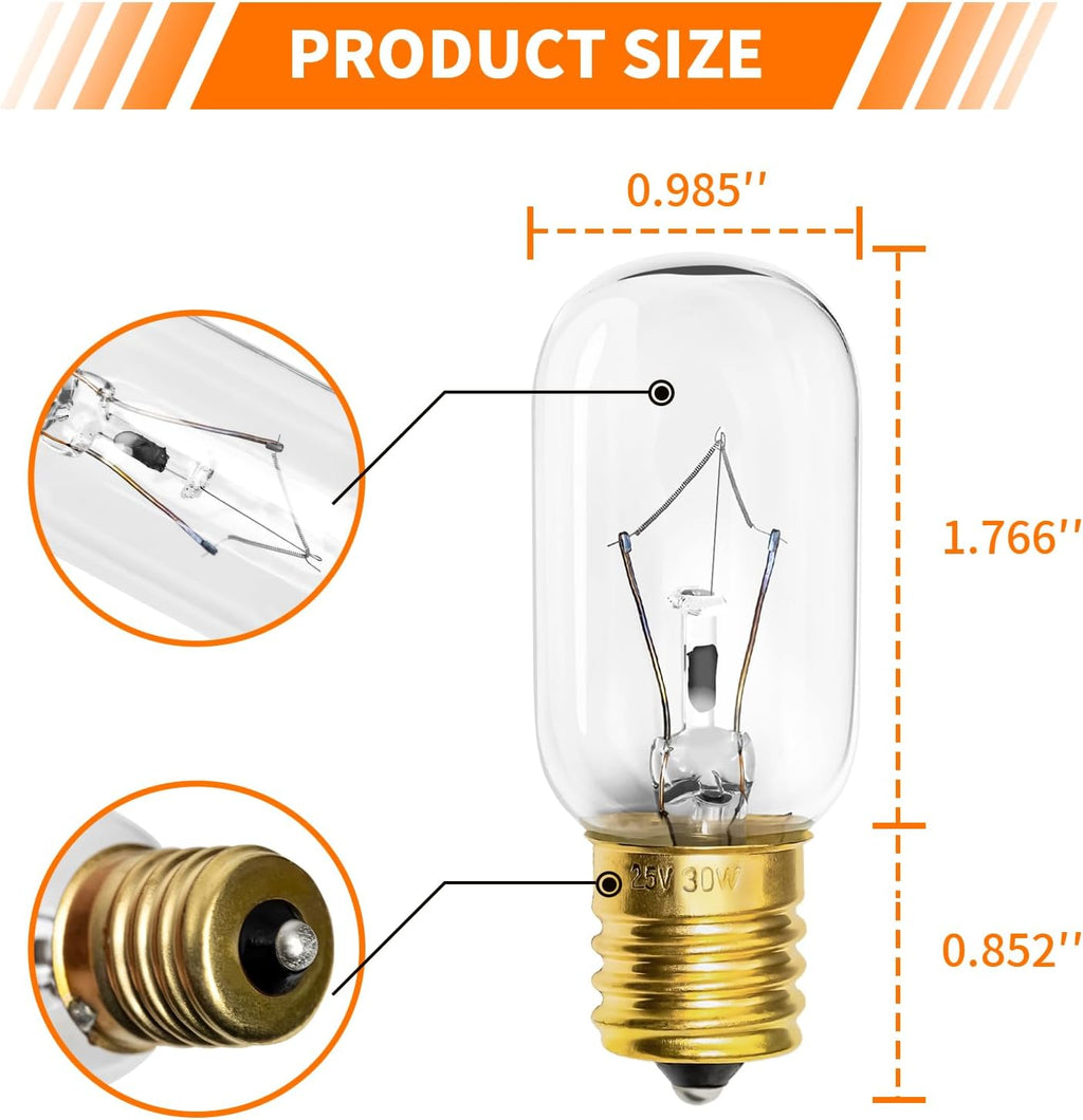 Light Bulb 125V 30W E17 Base G367