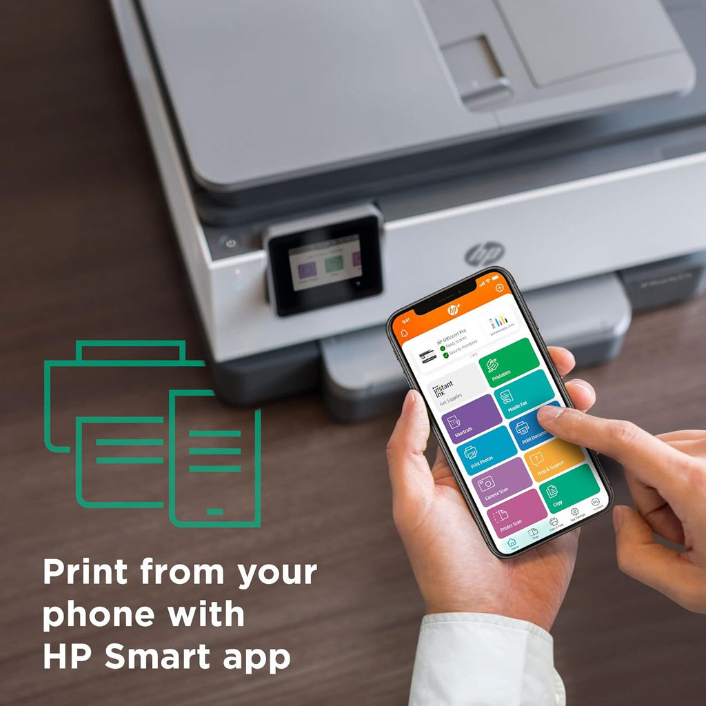 Wireless All-in-One Inkjet Color Printer with Auto 2-Sided Print, Copy, Scan, Fax, 22ppm, 4800 x 1200dpi, 35-Sheet ADF, 2.7 Color Touchscreen Display Q9399