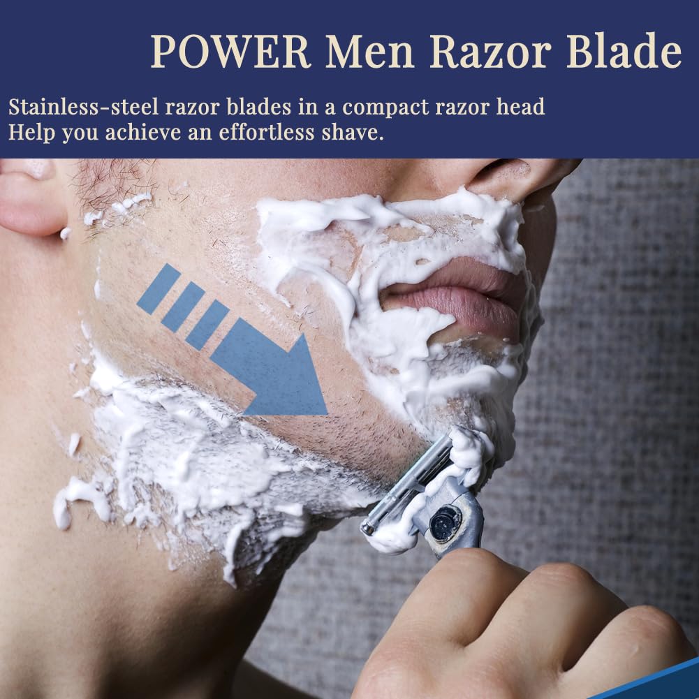36 Pcs Stainless Steel Razor Blades Refills U819819
