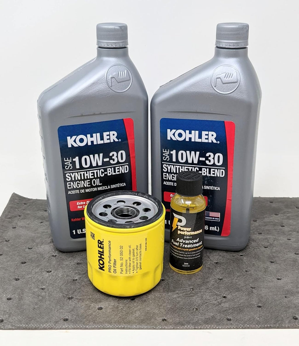 Oil Change Kit with 10W30 Oil and Fuel Treatment G417714