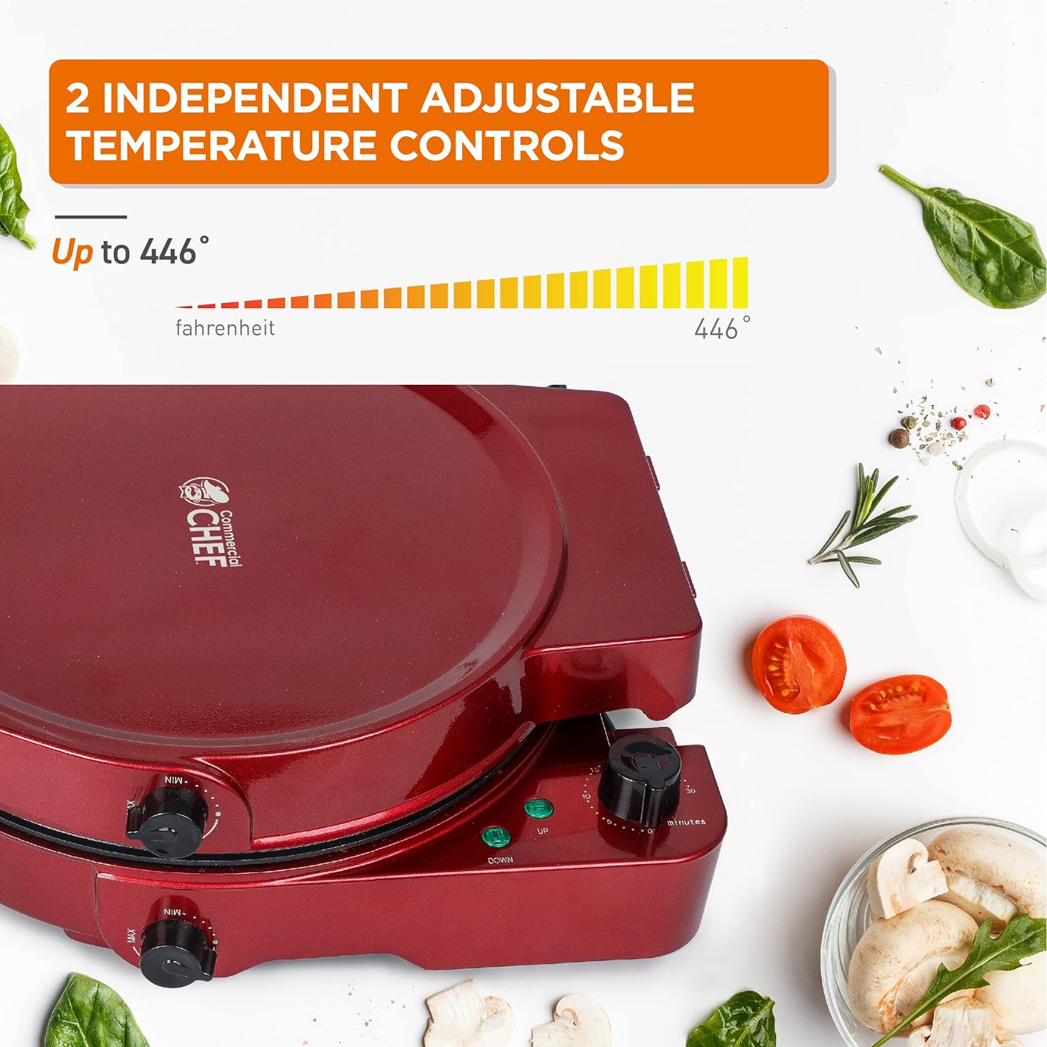 Countertop Pizza Maker Electric Grill M420133