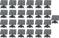 25 Pack Aluminum Heat Cable Roof Clip A6995