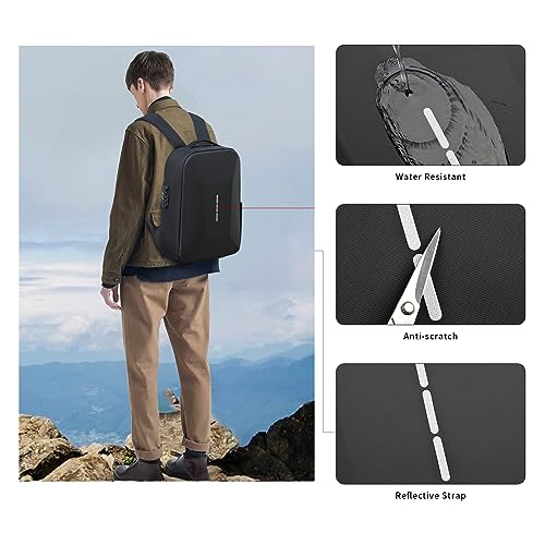 Waterproof Laptop Backpack with USB Charging Port R7881