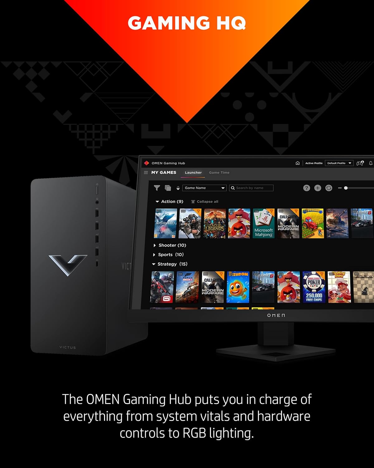 AMD Ryzen 5 5600G 32GB SDRAM 1TB SSD Gaming Desktop D603