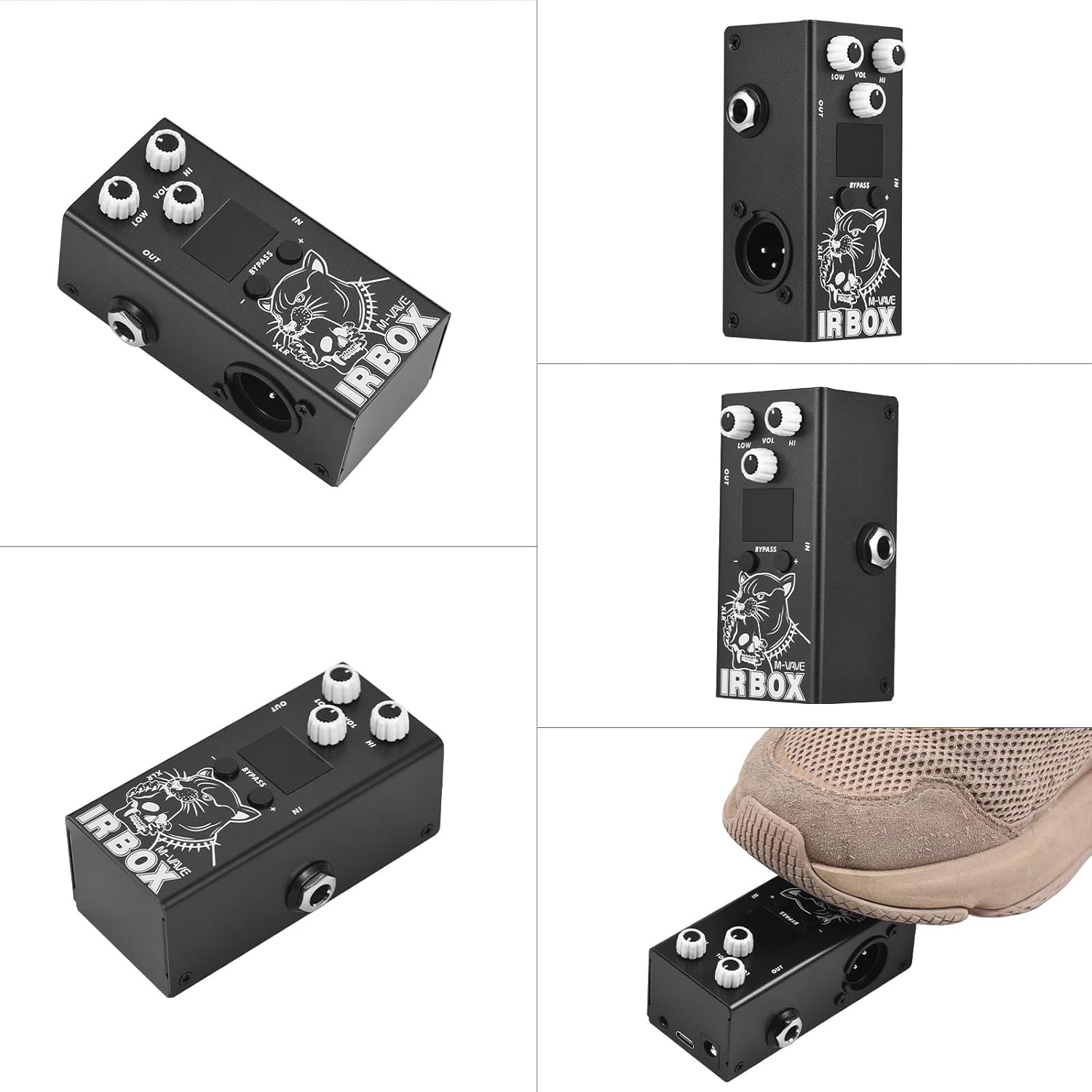 Guitar IR Box Effects Pedal with Speaker Simulator XLR Output Port D164