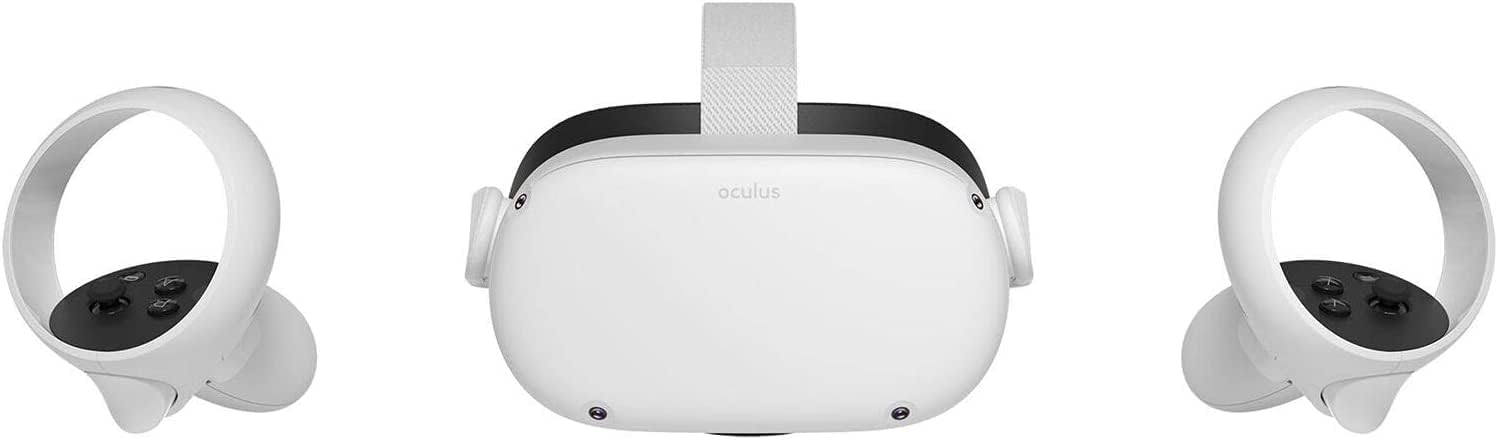 128GB White VR Headset Set with USB Type-C Link Cable and 2 Silicone Face Cover N403