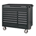44 in. x 22 in. Double Bank Roller Cabinet Black O3855