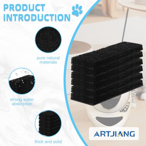 Activated Charcoal Cat Litter Box Filters M7334