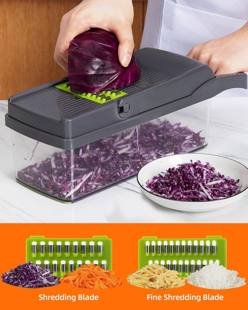 Vegetable Chopper with 12 Kitchen Gadgets G6251