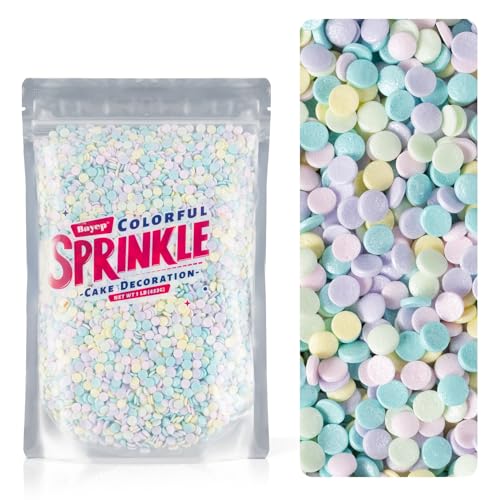 Red White and Green Round Sprinkles B7606