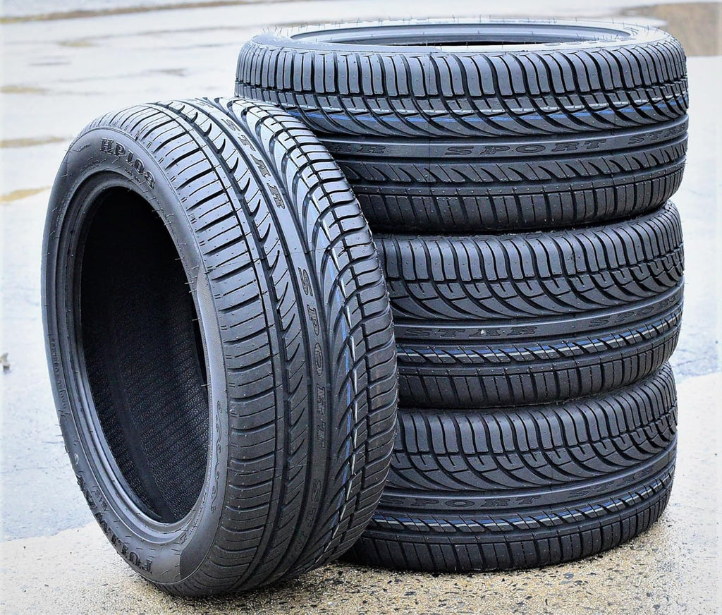 Set of 4 All-Season Passenger Car Performance Radial Tires 185/70R14 88H I989550