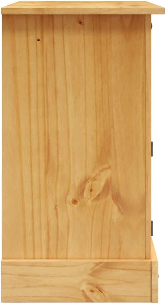 Retro TV Stand Mexican Pine 31.5"x16.9"x30.7" J324