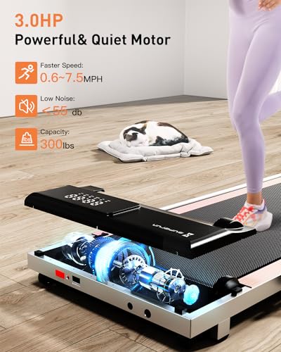 3 in 1 Folding Treadmill with 300LBs Capacity K778