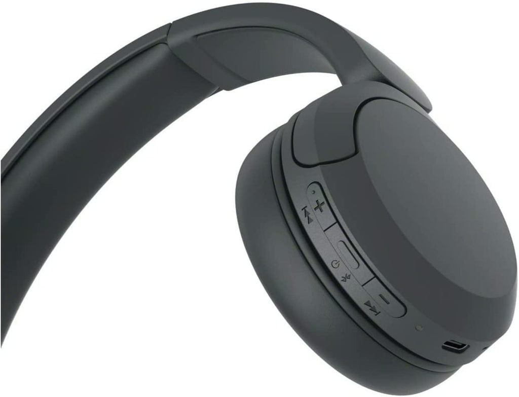 Wireless Bluetooth On-Ear Headphones with Microphone (Black) Bundle In-Ear Earbud Headphones (Black) (2 Items) W3159