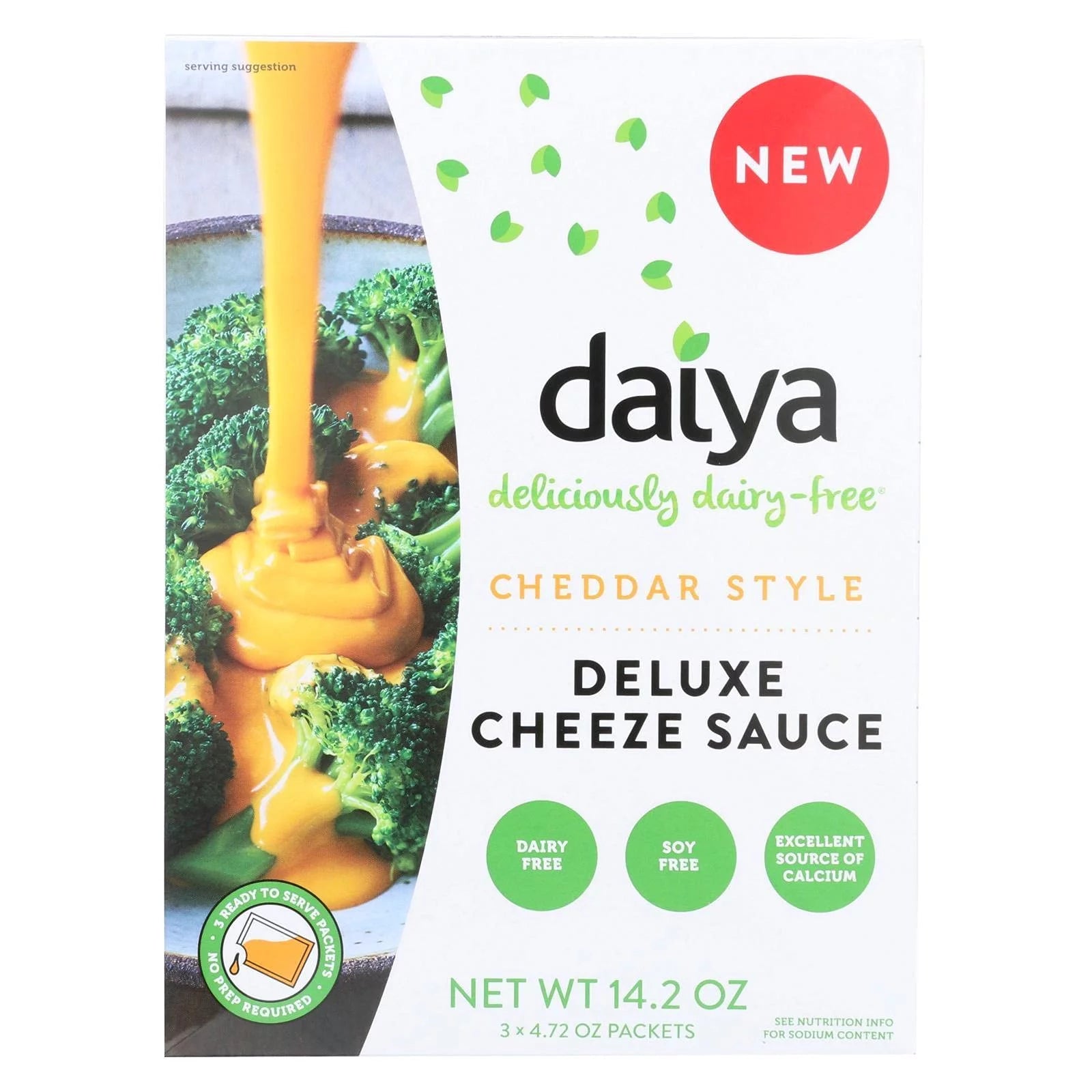Cheeze Sce Cheddar Style Pack of 8 14.2 OZ E285411