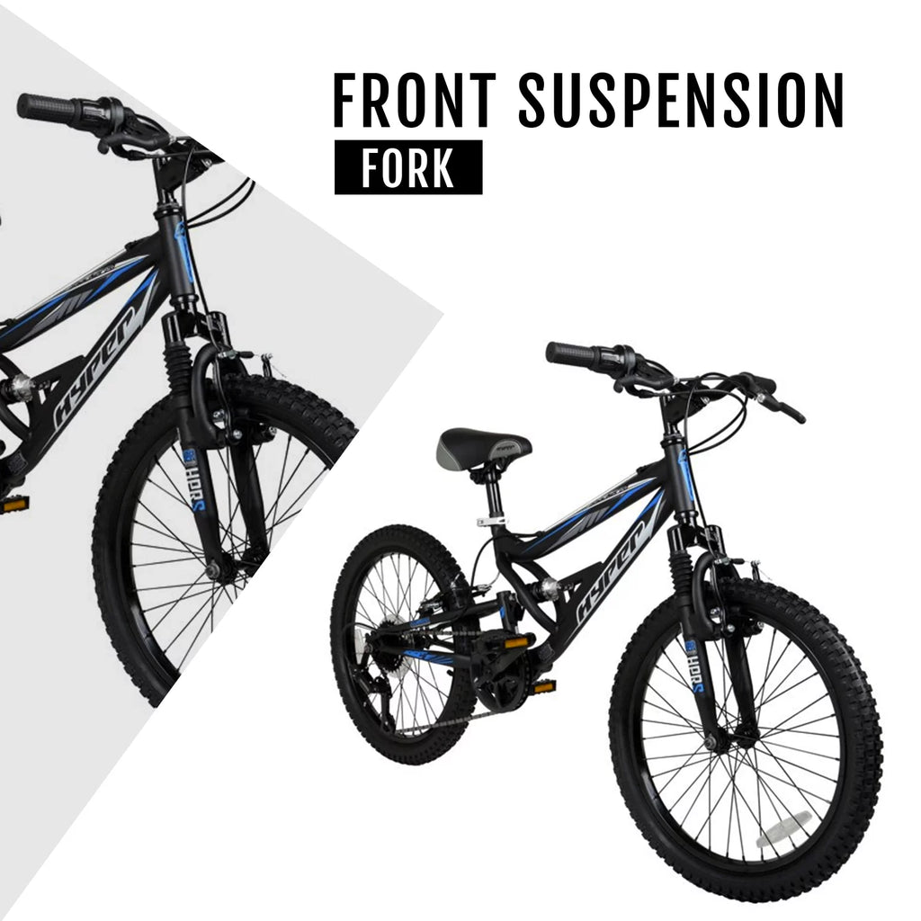 20" Black Mountain Bike S3081