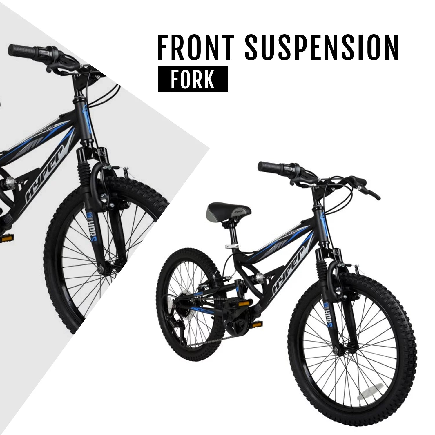 20" Black Mountain Bike S3081
