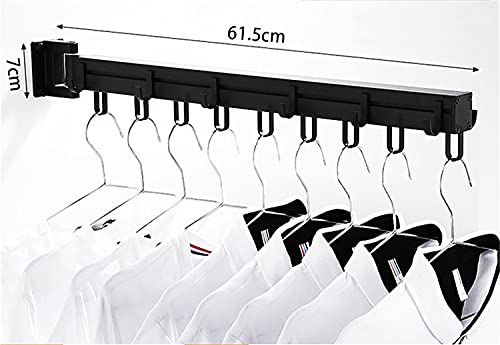 Aluminium Folding Retractable Wall Mounted Clothes Drying Rack S798294