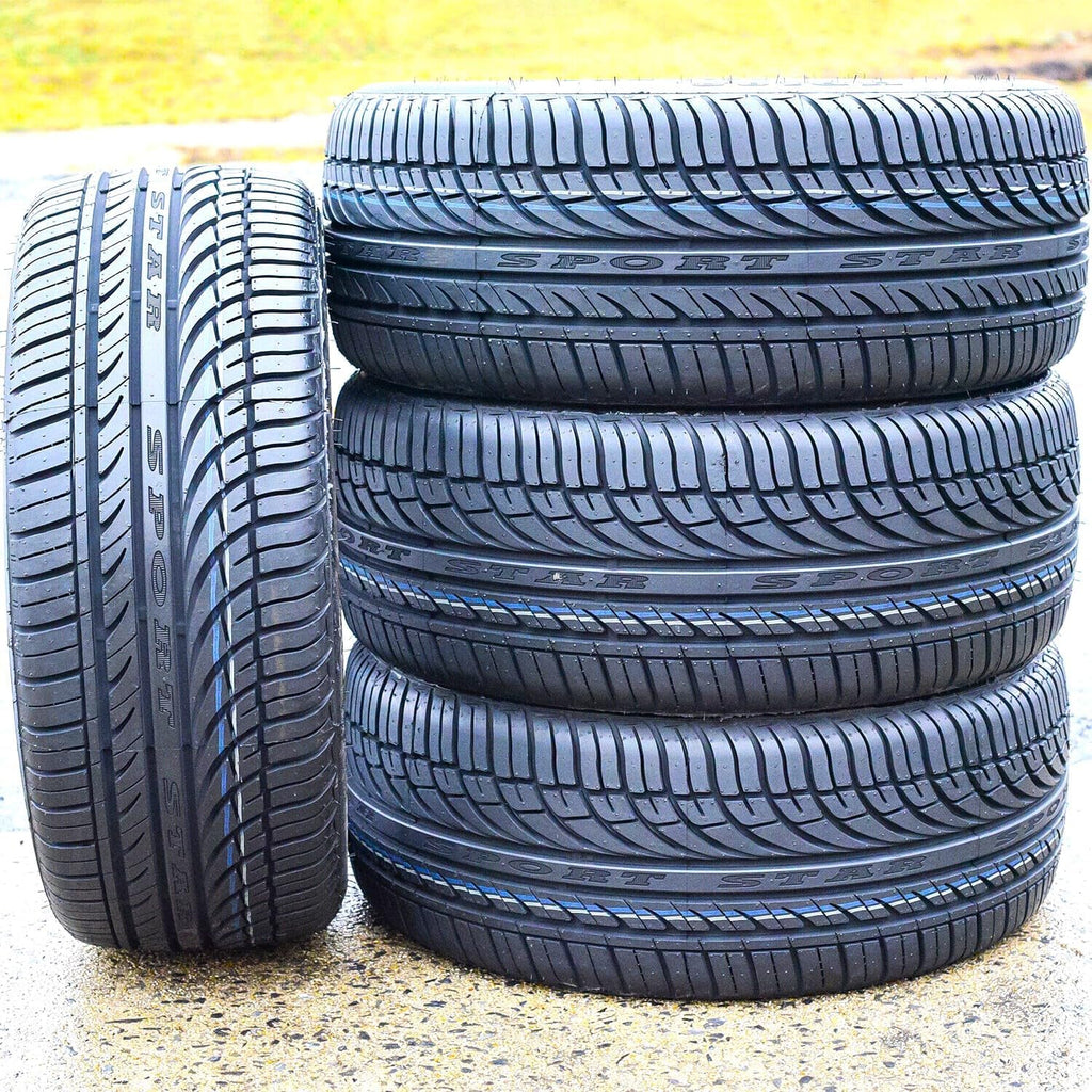 Set of 4 All-Season Passenger Car Performance Radial Tires 185/70R14 88H I989550