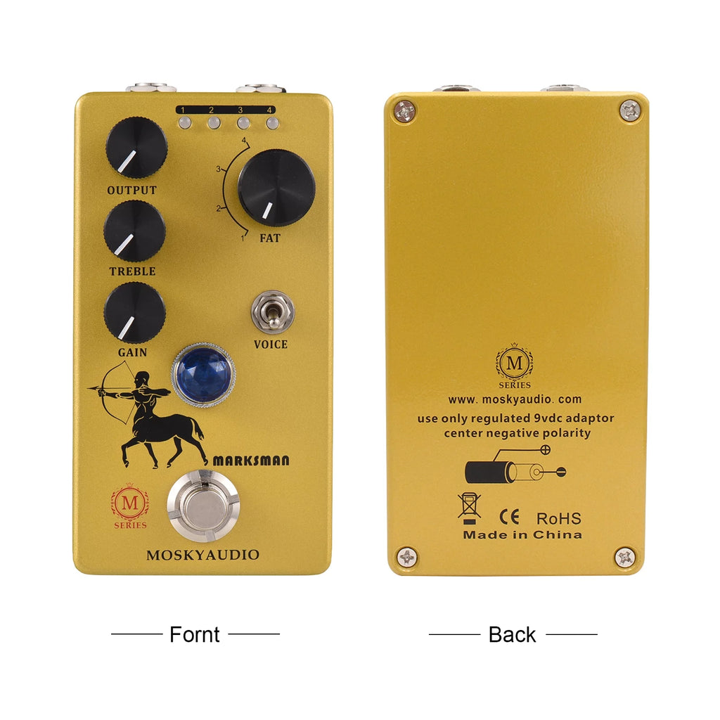 Guitar Pedal with 4 Clipping Modes T85925
