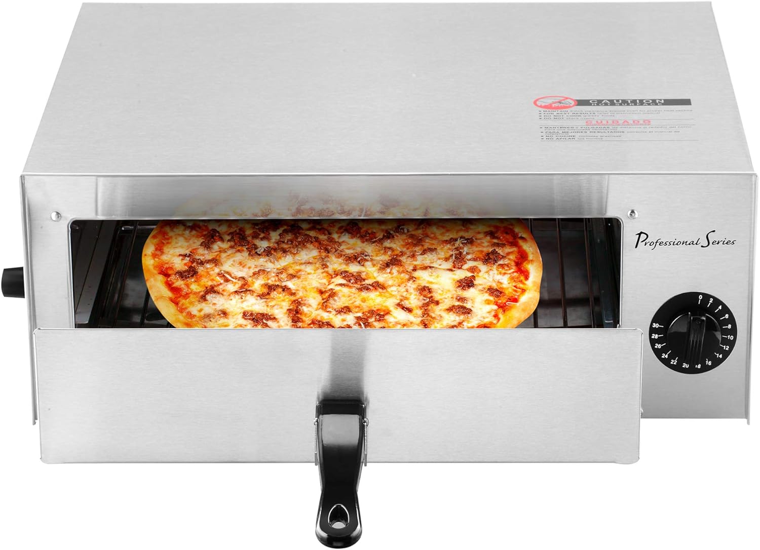 Stainless Steel Pizza Oven and Frozen Snack Baker J666771
