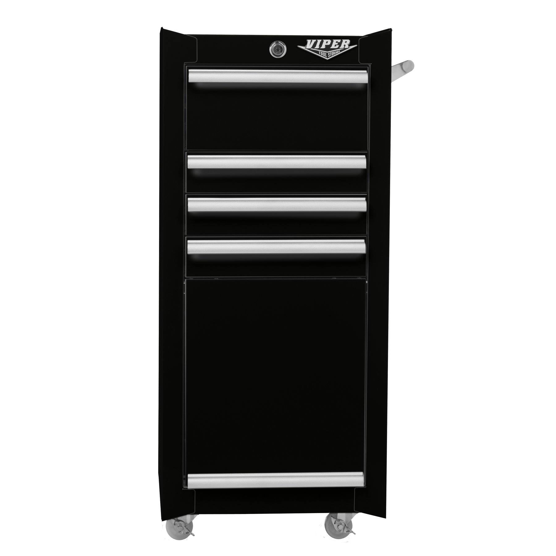Black 4-Drawer Tool Cart Q1120