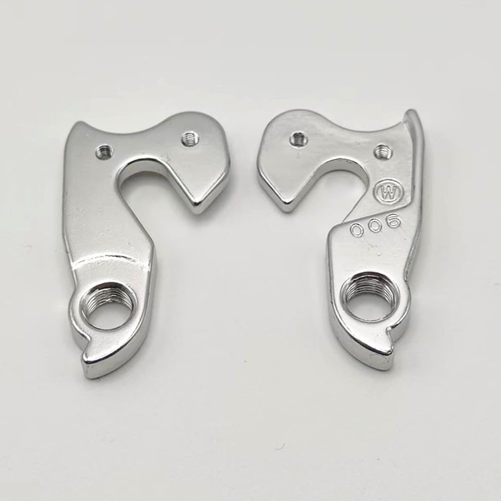 Silver 2 PCS Bike Rear Derailleur Hanger Y85092