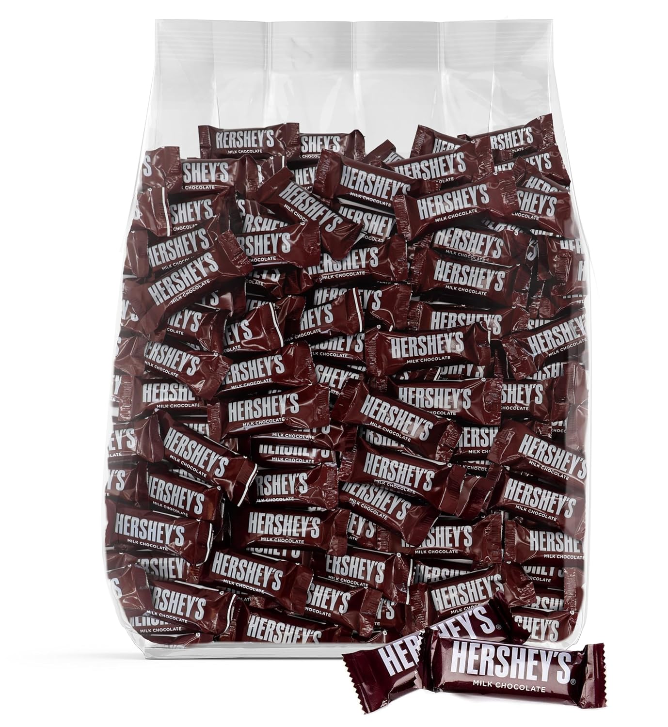 Milk Chocolate Bars Snack Size - 35 Count Mini Individually Wrapped Chocolate Candy Bars G9345