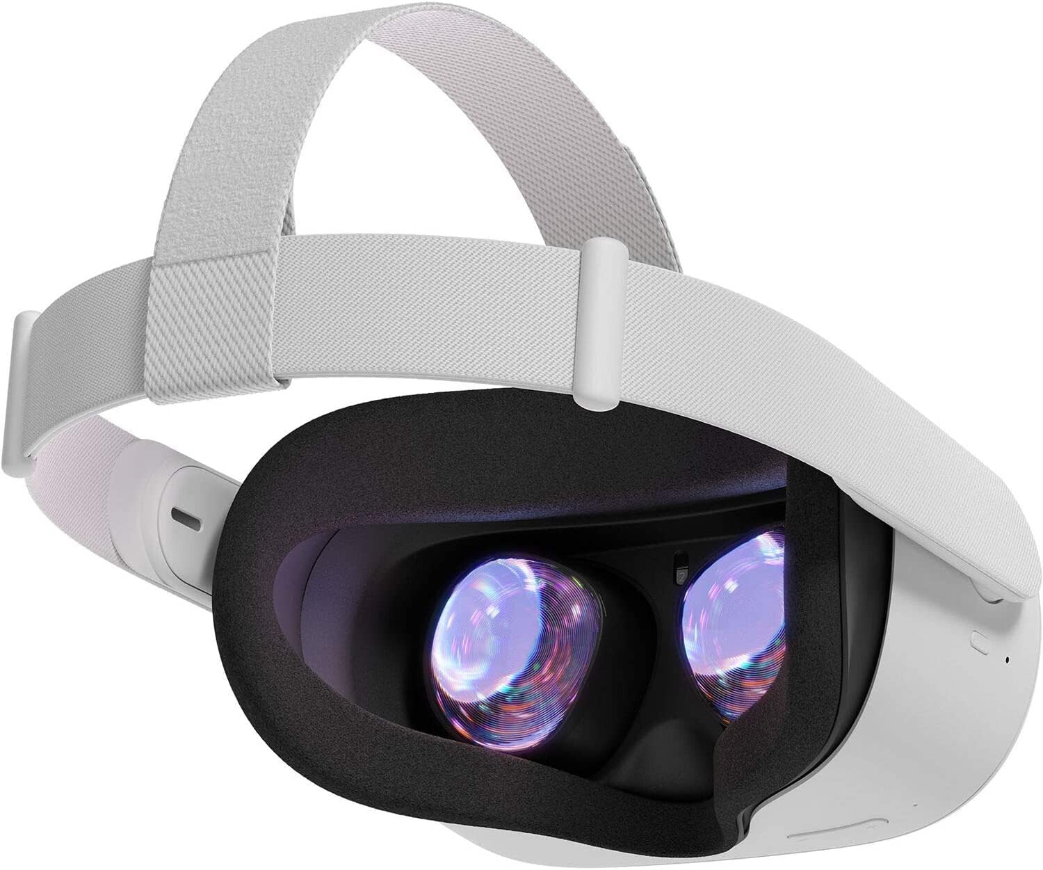 128GB White VR Headset Set with USB Type-C Link Cable and 2 Silicone Face Cover N403