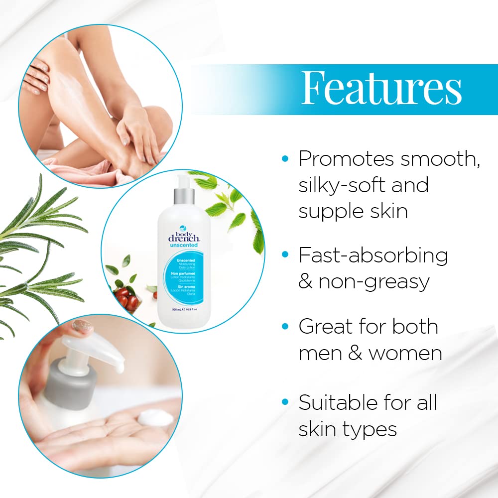 Unscented Moisturizing Daily Lotion, 16.9 Fl Oz Q8187