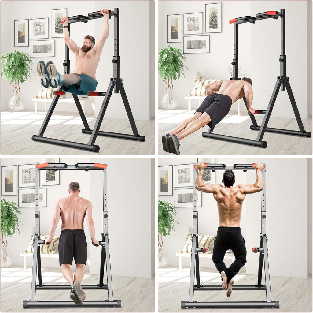 Foldable Power Tower Dip Bar P302