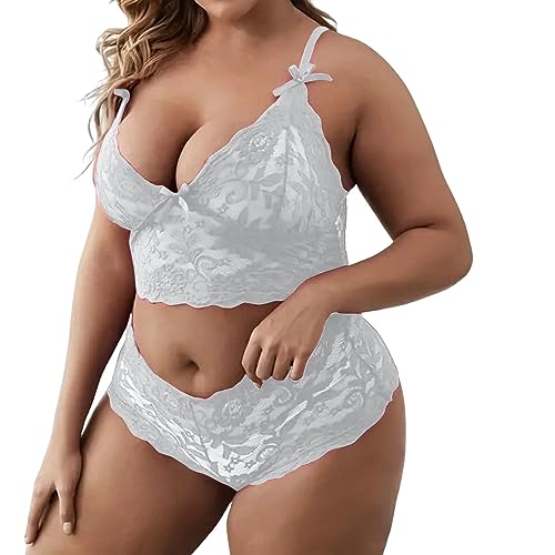 Women Lingerie Teddy with Bow Tie Side Slit Bodycon Mini Bodysuit M923879