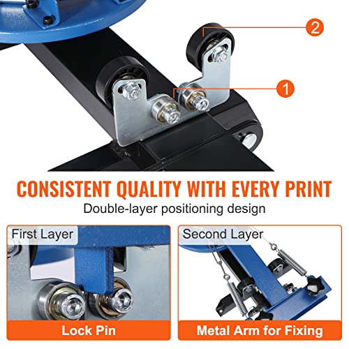 1 Color 1 Station Screen Printing Press, 21.2x17.7in D373