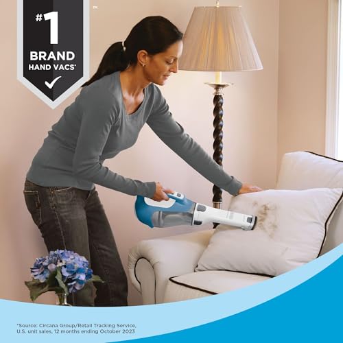 Cordless Handheld Vacuum with Crevice Tool S3646
