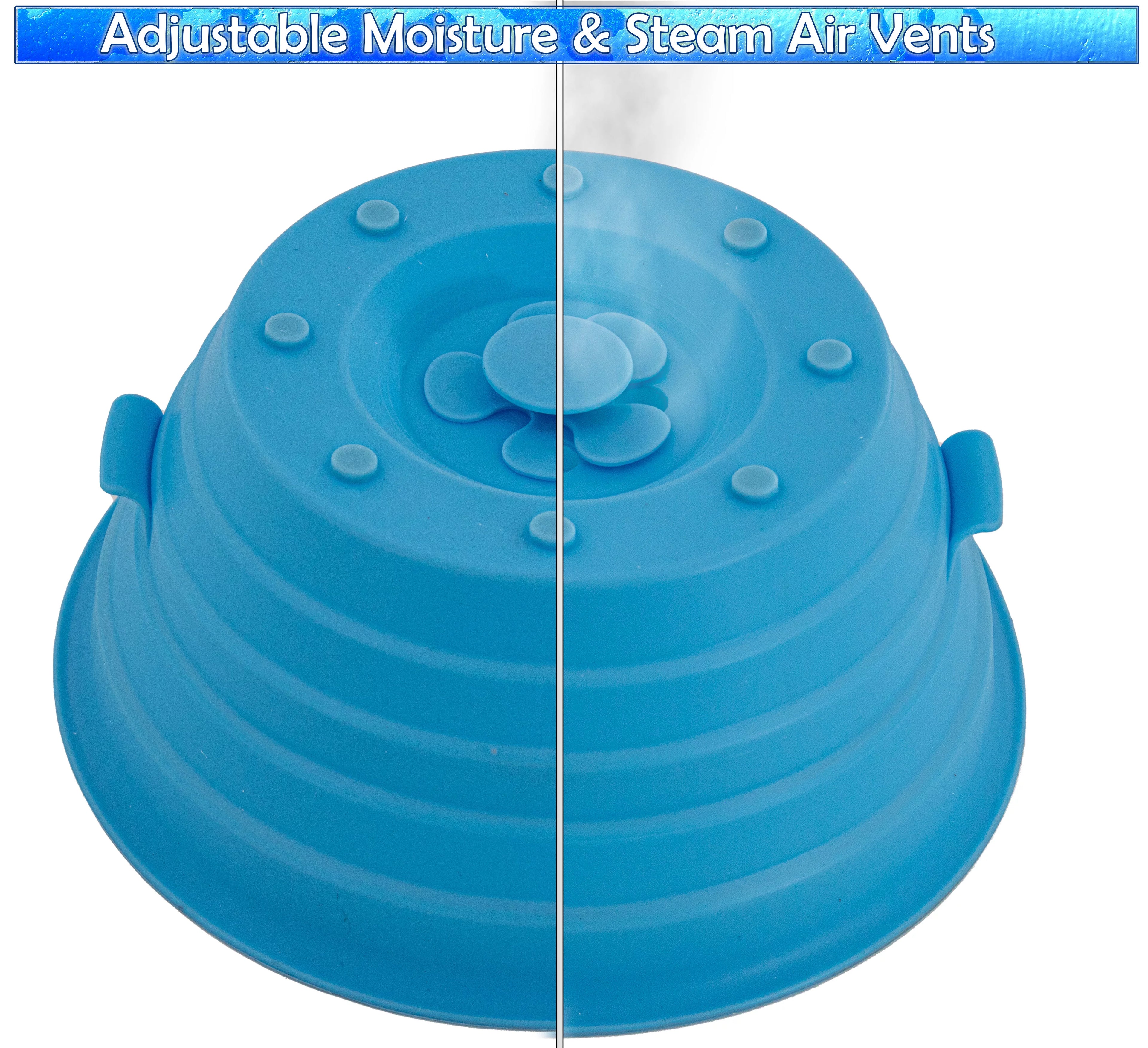 2 Magnetic Silicone Microwave Cover Lid E8246