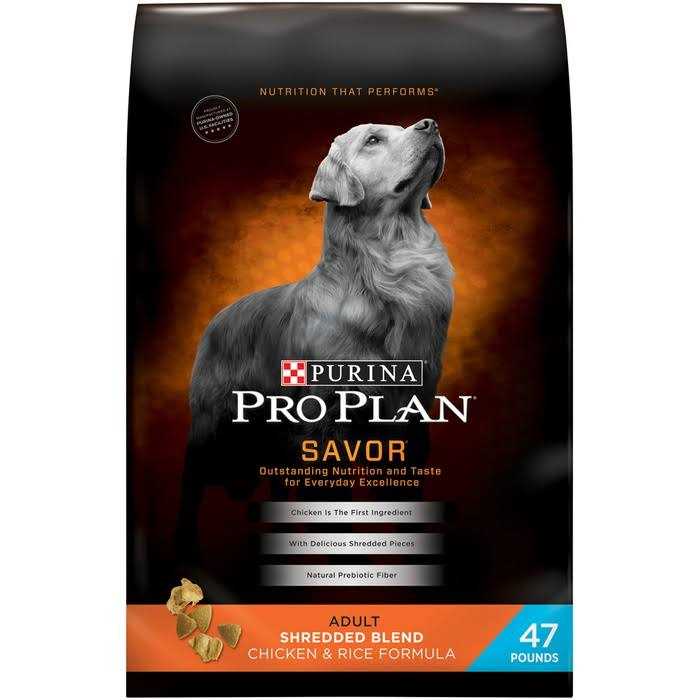 Adult Shredded Blend Chicken & Rice Dry Dog Food B717