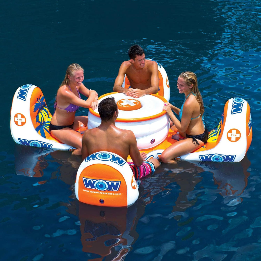 Inflatable Table Floating Island Pool Float L4416
