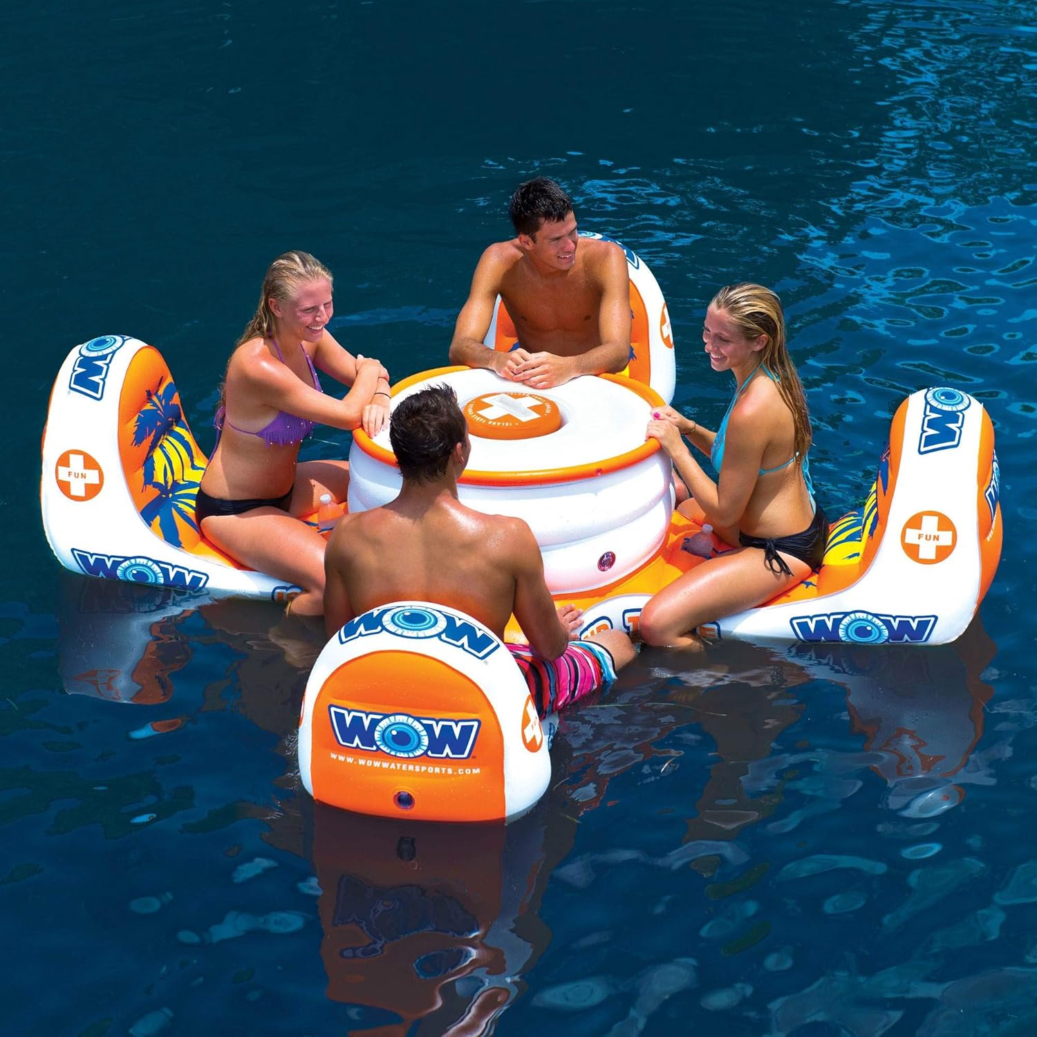 Inflatable Table Floating Island Pool Float L4416