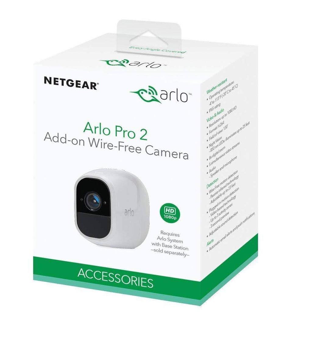 White 1080p Wireless Security Camera J2446
