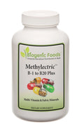 Methylated B1 B20 Multi-Vitamin and Fulvic Minerals Veggie Caps E100298