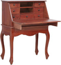 Brown Solid Mahogany Secretary Desk I130593