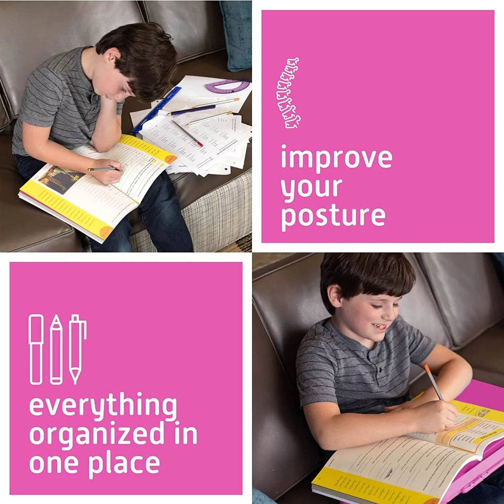 Pink Folding Lap Desk J9333