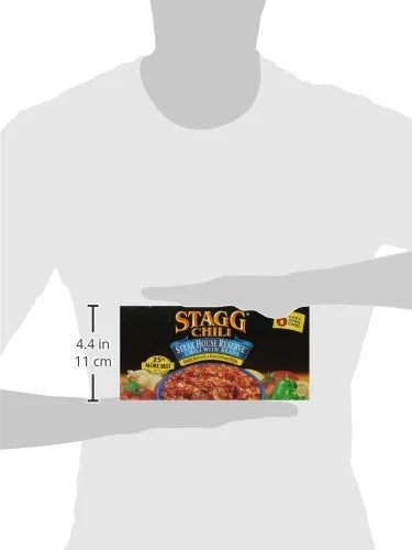 6 Count 15 Ounce Chili with Beans D264
