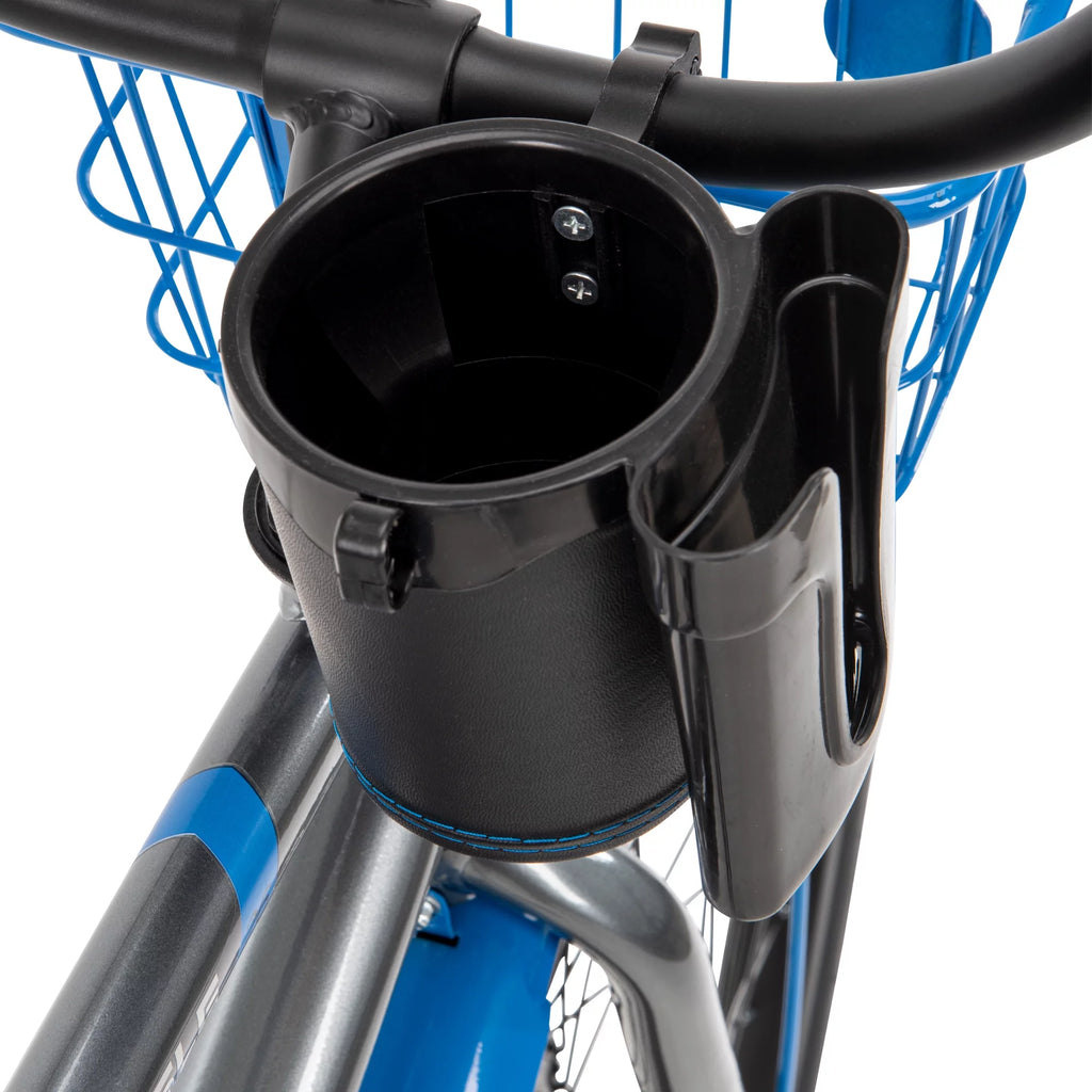 Gray and Blue 26-In. Cruiser Bicycle Z1429