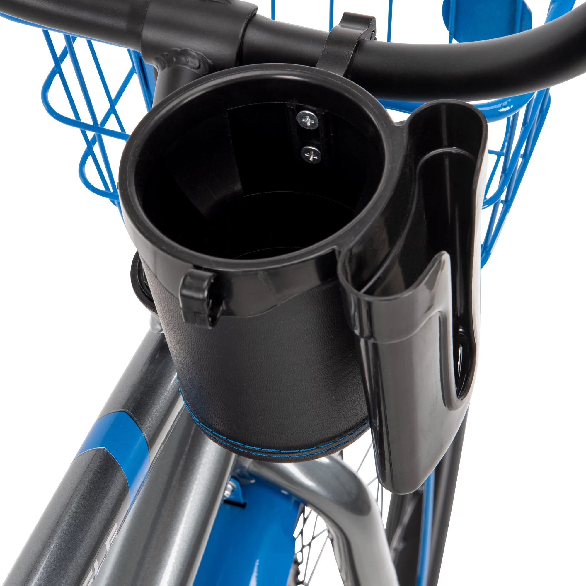Gray and Blue 26-In. Cruiser Bicycle Z1429