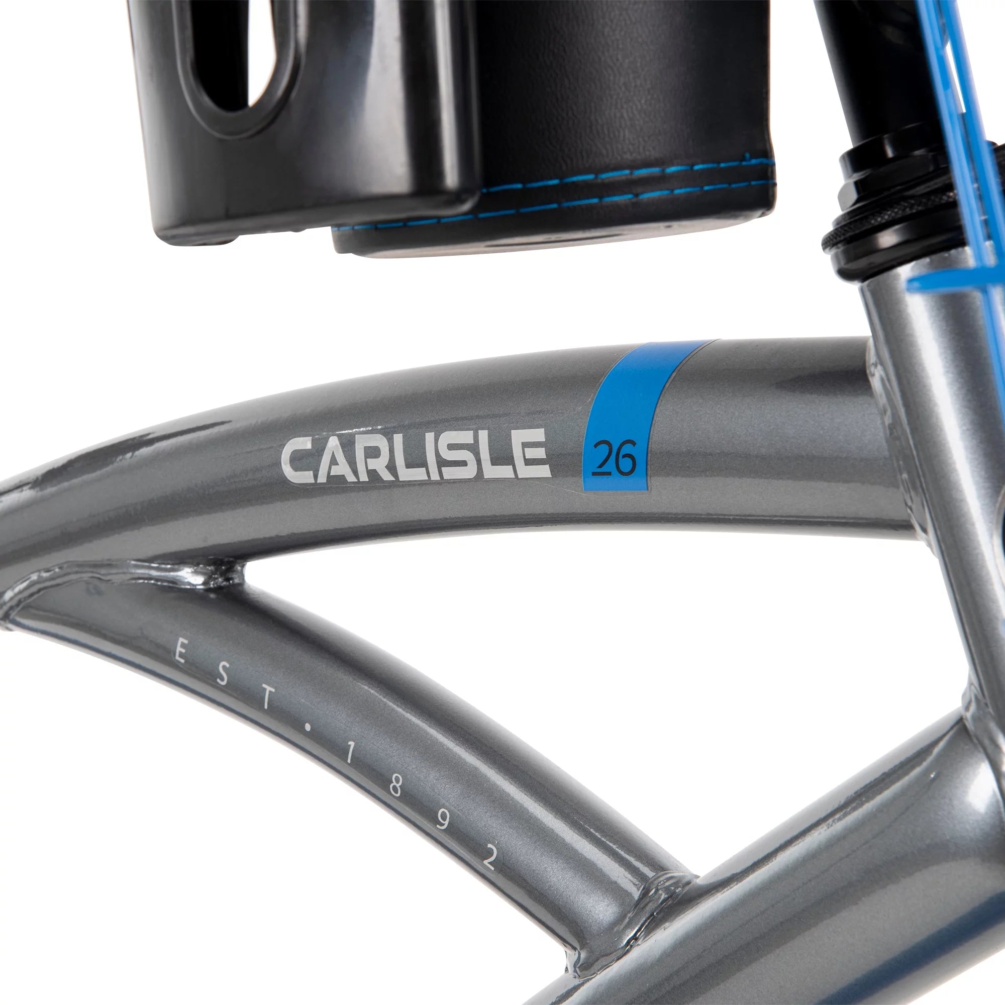 Gray and Blue 26-In. Cruiser Bicycle Z1429